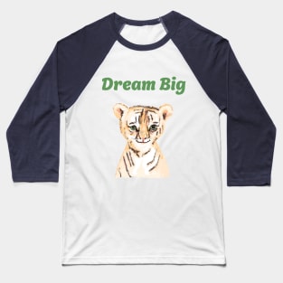 Dream Big Baby Leo Baseball T-Shirt